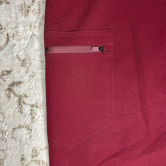 Figs burgundy mid rise Zamora Jogger
Pants PO# 3590 - Picture 3 of 7